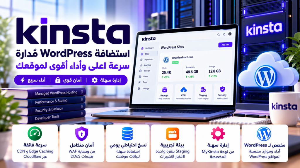 استضافة WordPress من كينستا