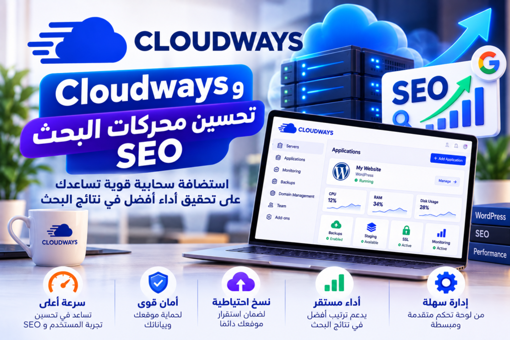 لوحة تحكم Cloudways للاستضافة السحابية