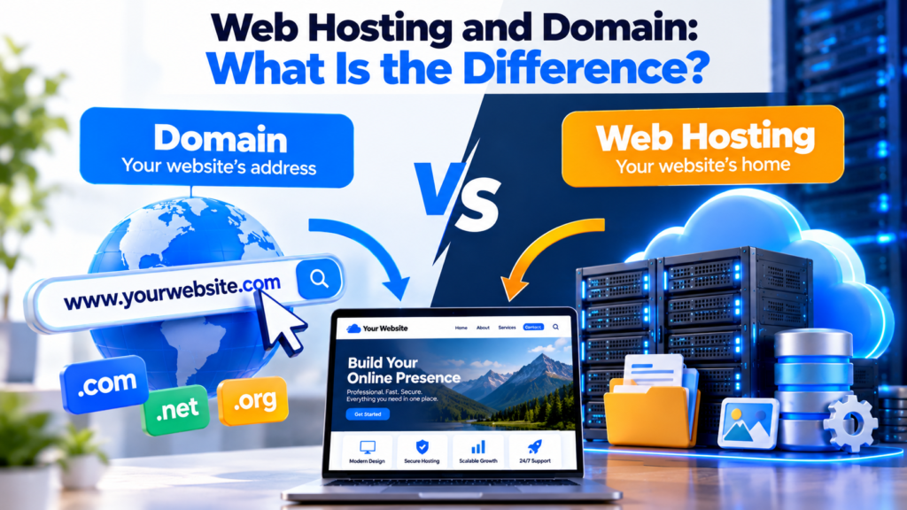 Web Hosting and Domain Explained