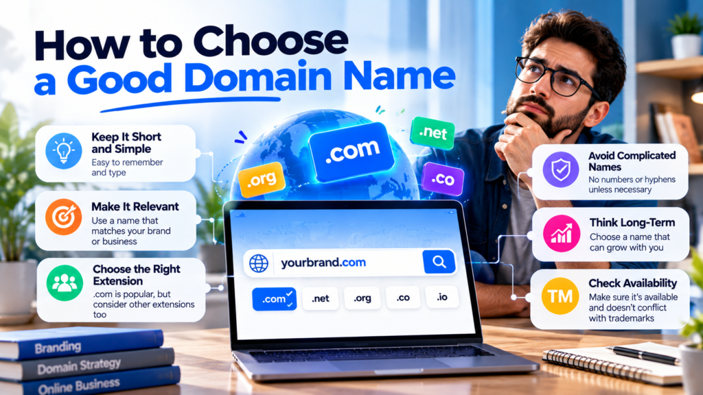 Difference Between Web Hosting and Domain