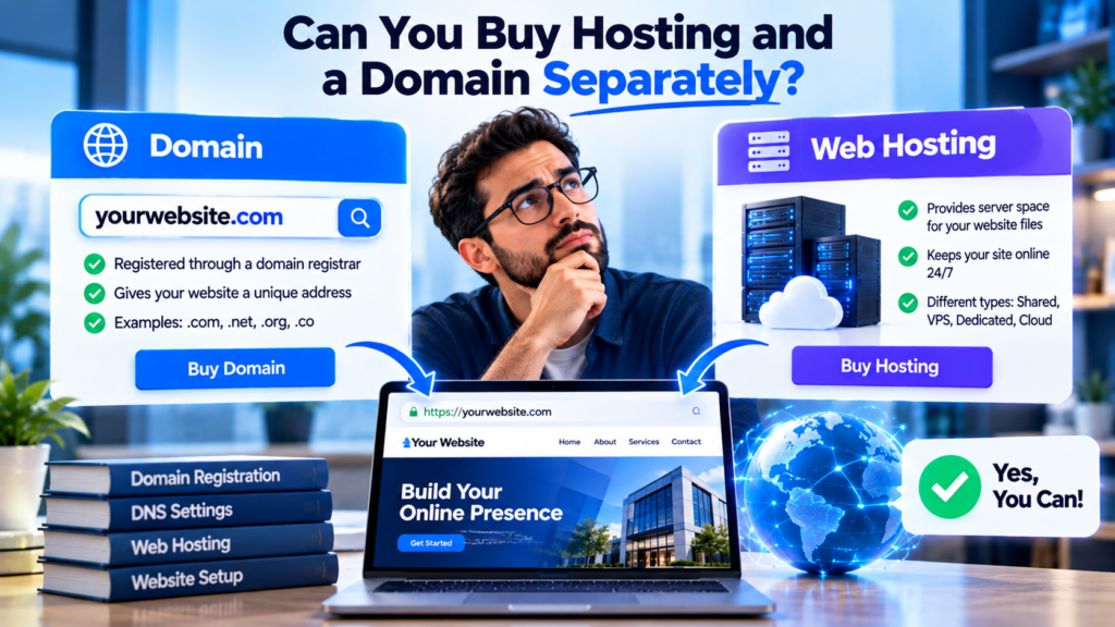 How Web Hosting and Domain Work Together
